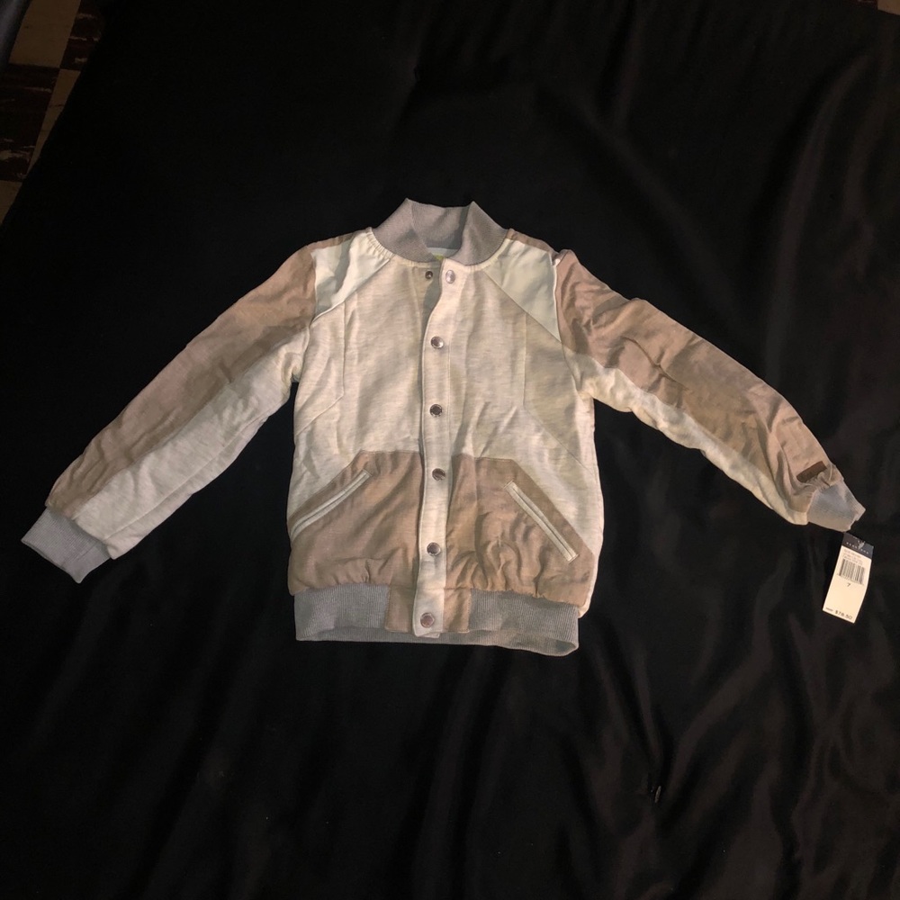 Boys Sean John Cream Jacket Sizes 18M 6 & 7